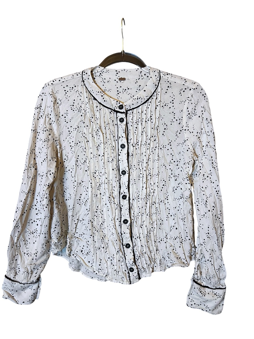Free people lakehouse Star Scatter Blouse